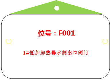 閥門標識