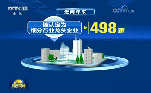 498家企業被認定為細分行業龍頭企業
